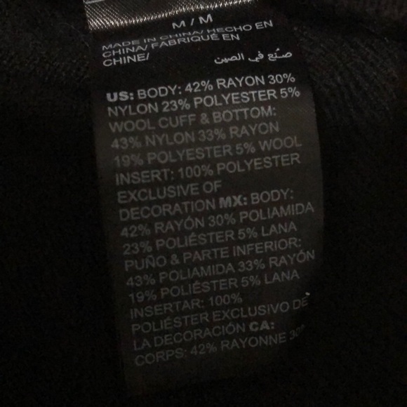WHBM black sweater medium - Picture 7 of 7